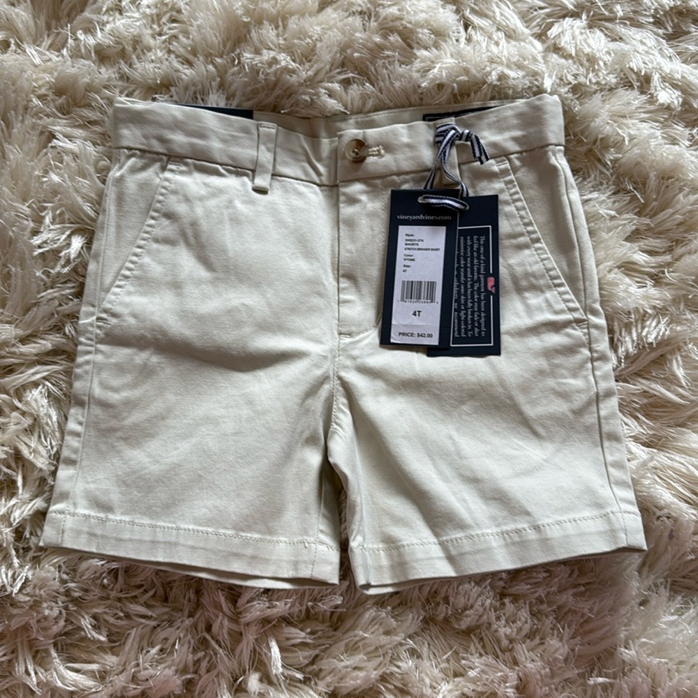 Vineyard vines 4T breaker short in stone